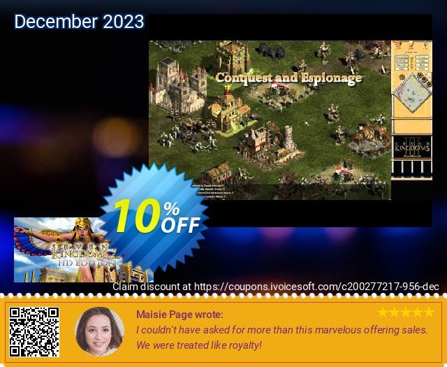 Seven Kingdoms 2 HD PC großartig Promotionsangebot Bildschirmfoto