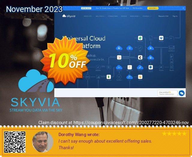 Skyvia Data Integration 神奇的 产品交易 软件截图