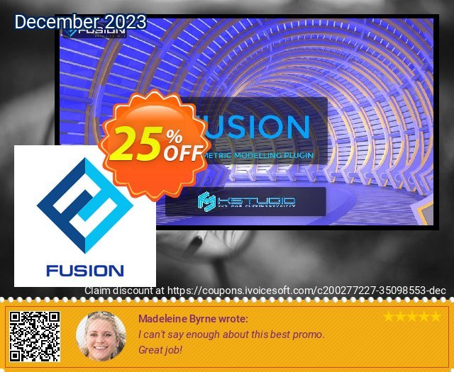 Kstudio Fusion Subscription (3 months) discount 25% OFF, 2024 World Ovarian Cancer Day deals. 25% OFF Kstudio Fusion 1-year License, verified
