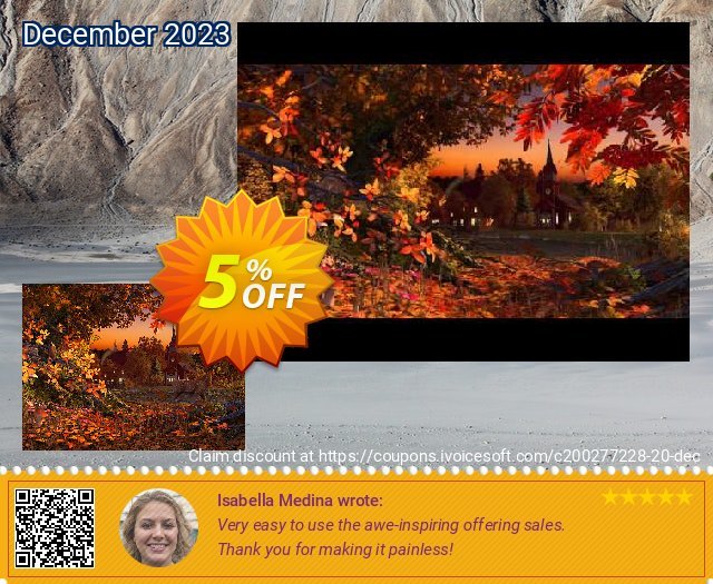 3PlaneSoft Autumn Wonderland 3D Screensaver Spesial penawaran loyalitas pelanggan Screenshot