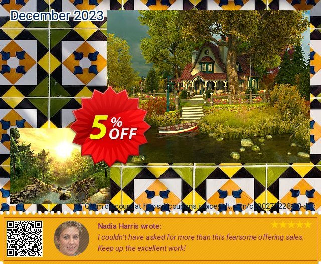 3PlaneSoft Nature 3D Screensaver discount 5% OFF, 2024 World Heritage Day promo sales. 3PlaneSoft Nature 3D Screensaver Coupon