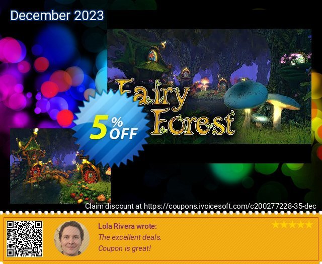 3PlaneSoft Fairy Forest 3D Screensaver mewah deals Screenshot