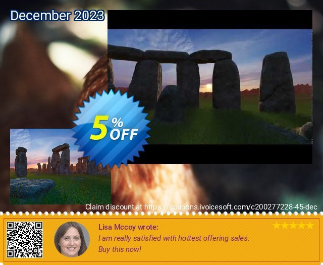3PlaneSoft Stonehenge 3D Screensaver uneingeschränkt Angebote Bildschirmfoto