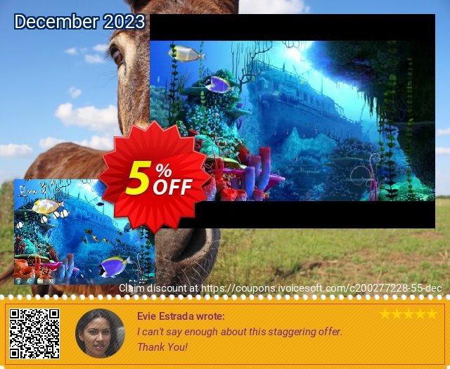 3PlaneSoft Coral Reef 3D Screensaver 驚くこと 登用 スクリーンショット
