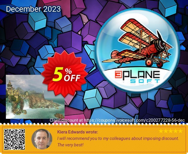 3PlaneSoft Ancient Castle 3D Screensaver sangat bagus penawaran sales Screenshot