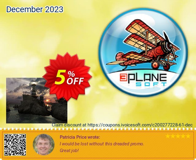 3PlaneSoft Lighthouse Point 3D Screensaver 令人敬畏的 产品销售 软件截图