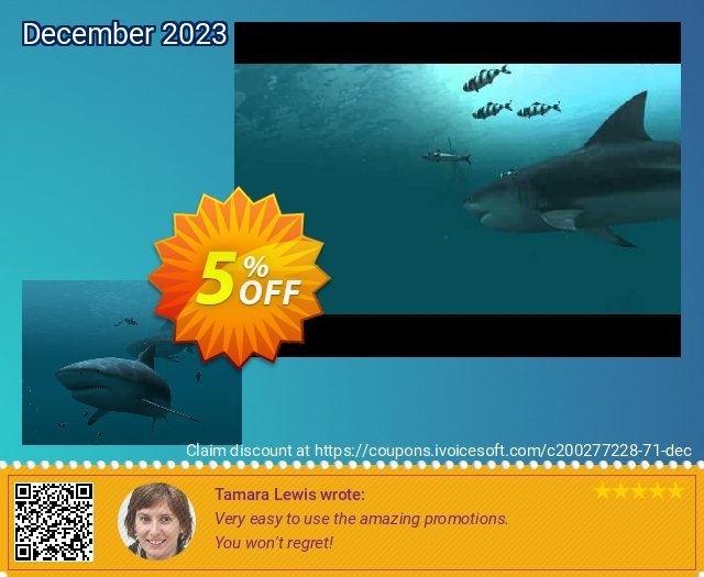 3PlaneSoft Sharks 3D Screensaver umwerfenden Ausverkauf Bildschirmfoto