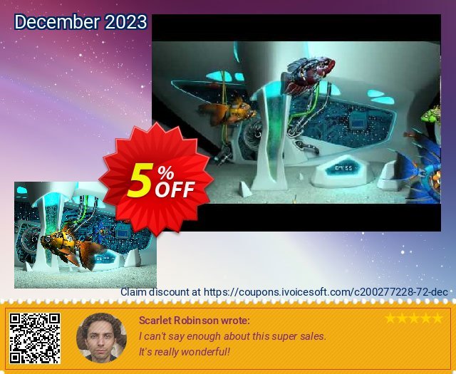 3PlaneSoft Cyberfish 3D Screensaver dahsyat penawaran loyalitas pelanggan Screenshot