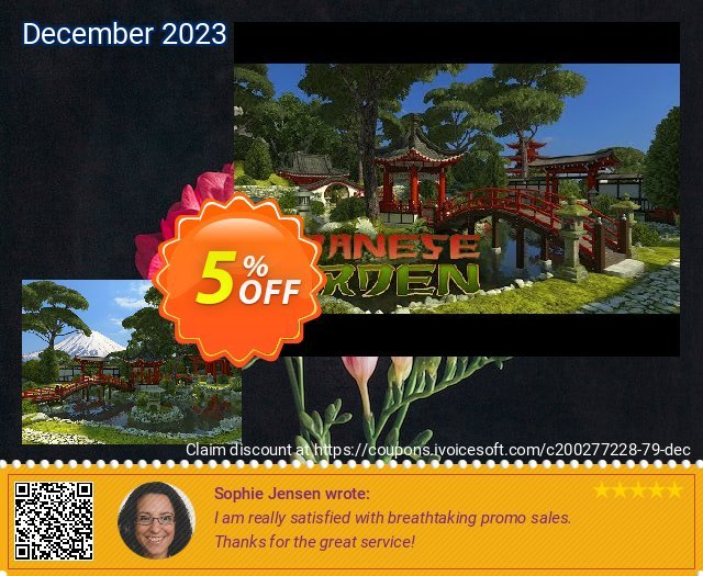 3PlaneSoft Japanese Garden 3D Screensaver  놀라운   프로모션  스크린 샷