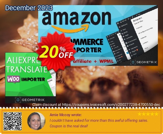 Aliexpress Translate WooImporter (Add-on) großartig Promotionsangebot Bildschirmfoto