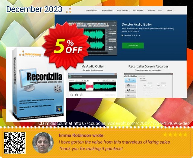 Recordzilla Screen Recorder discount 5% OFF, 2024 Mother Day discounts. Recordzilla Imposing discount code 2024