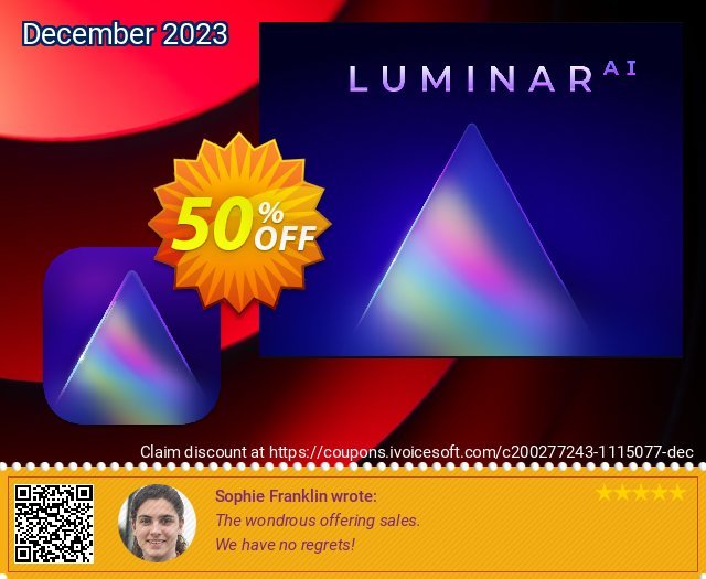 Luminar AI One-year subcription  경이로운   할인  스크린 샷