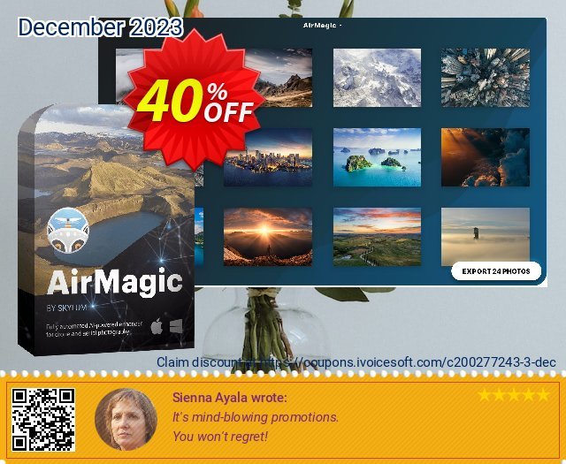 AirMagic discount 40% OFF, 2022 New Year's Day promotions. 10% OFF AirMagic Jan 2022