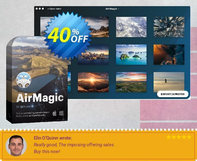 AirMagic discount 40% OFF, 2024 Resurrection Sunday offering sales. 10% OFF AirMagic Jan 2024