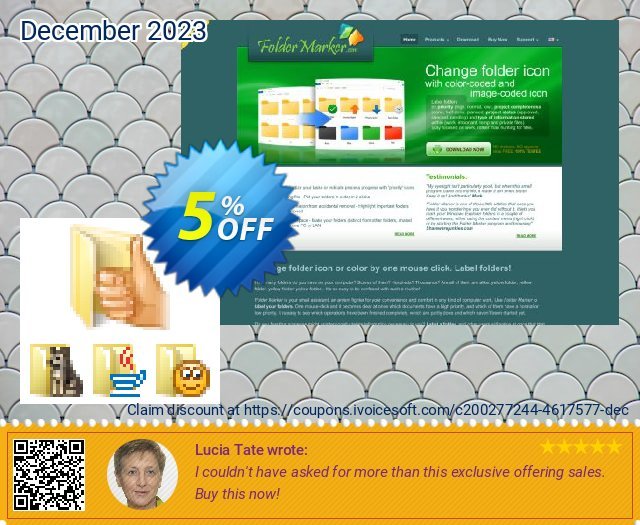Extra Folder Icons toll Promotionsangebot Bildschirmfoto