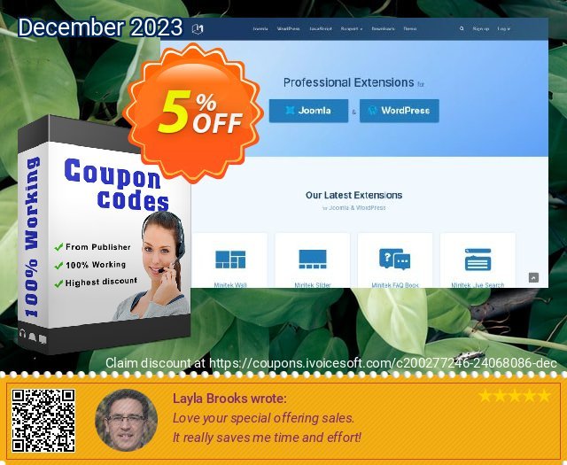 Minitek Slider Pro - Standard subscription discount 5% OFF, 2022 New Year's Day promotions. Minitek Slider Pro - Standard subscription Wondrous promotions code 2022
