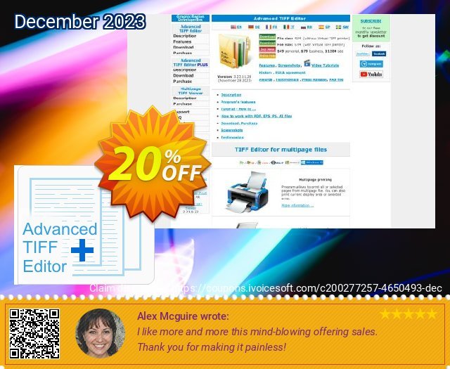 Advanced TIFF Editor Plus (virtual) discount 20% OFF, 2024 Resurrection Sunday offering sales. Advanced TIFF Editor Plus (virtual) Dreaded deals code 2024
