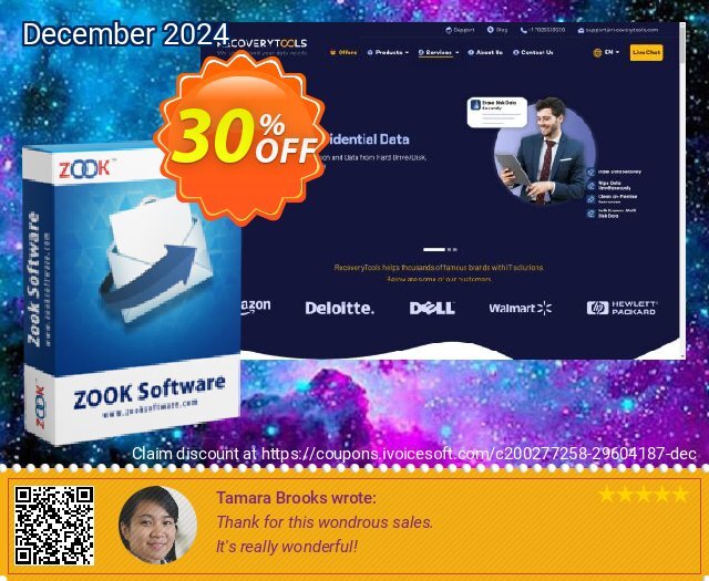 ZOOK DBX to EML Converter discount 30% OFF, 2024 New Year's Day sales. Halloween Offer