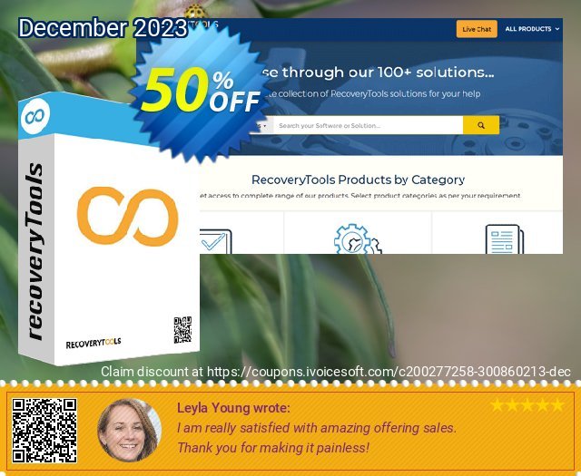 RecoveryTools Outlook Migrator - Enterprise License discount 50% OFF, 2024 Int' Nurses Day discounts. Coupon code RecoveryTools Outlook Migrator - Enterprise License