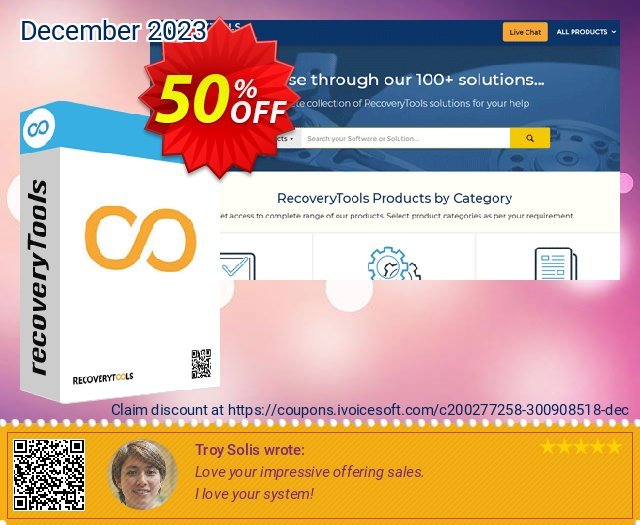 Recoverytools MyOffice Mail Migrator Wizard - Migration License ausschließlich Verkaufsförderung Bildschirmfoto