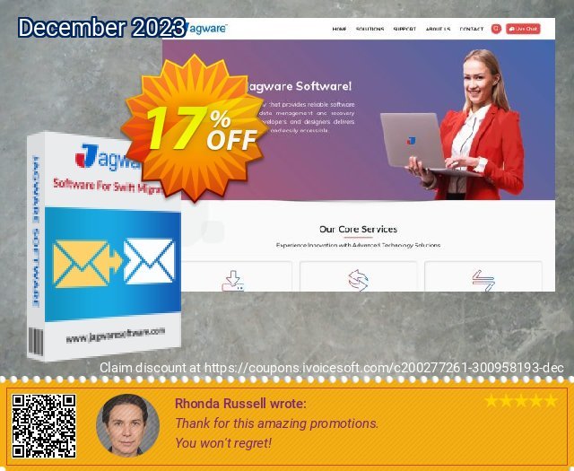 Jagware PST to NSF Wizard spitze Außendienst-Promotions Bildschirmfoto