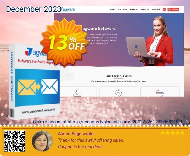 Jagware EML to NSF Wizard - Business License wundervoll Außendienst-Promotions Bildschirmfoto