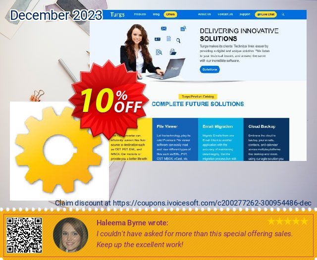 Turgs NSF to Maildir Wizard - Pro License discount 10% OFF, 2024 April Fools' Day promo sales. Coupon code Turgs NSF to Maildir Wizard - Pro License