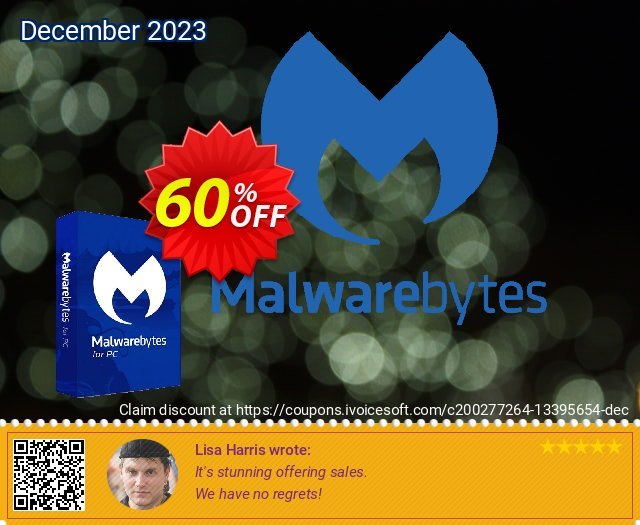 Malwarebytes Premium 60% OFF