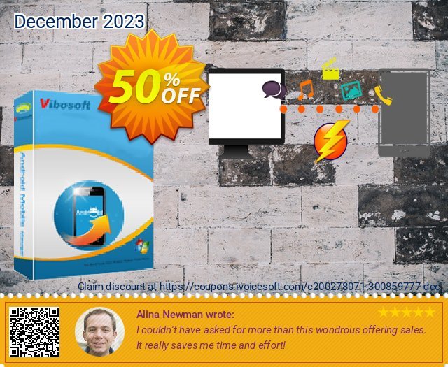 Vibosoft FoneClean for iOS (Mac Version) wunderschön Promotionsangebot Bildschirmfoto