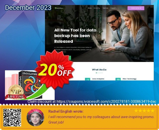 OpenCloner DVD-Cloner (Lifetime Upgrade) discount 20% OFF, 2024 Mother Day deals. Coupon code DVD-Cloner - Lifetime Upgrade