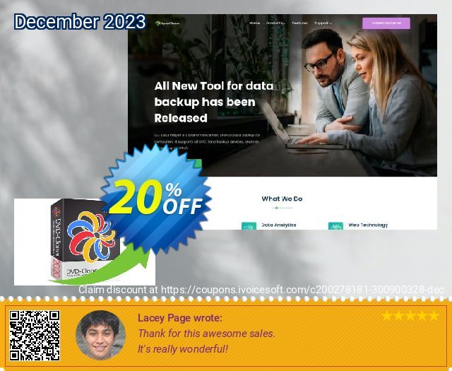 OpenCloner DVD-Cloner for Mac discount 20% OFF, 2024 Resurrection Sunday offering sales. Coupon code DVD-Cloner for Mac - Standard Upgrade