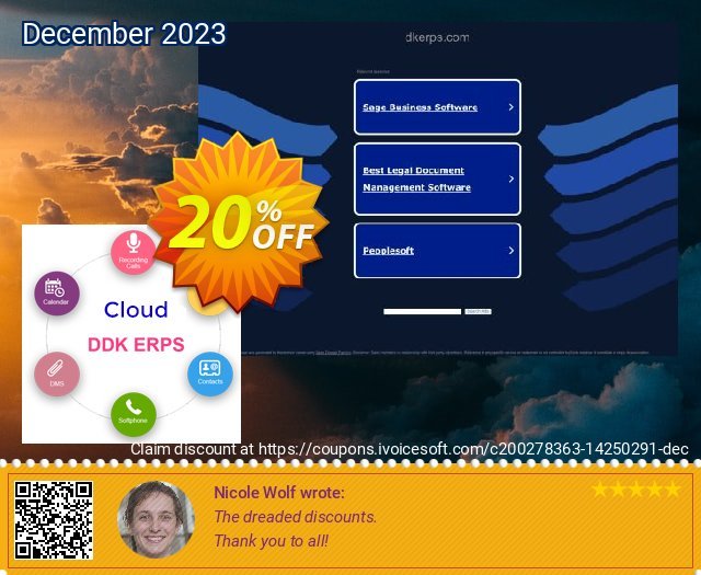 DKERPS Cloud (Economy Plan) 激动的 折扣码 软件截图