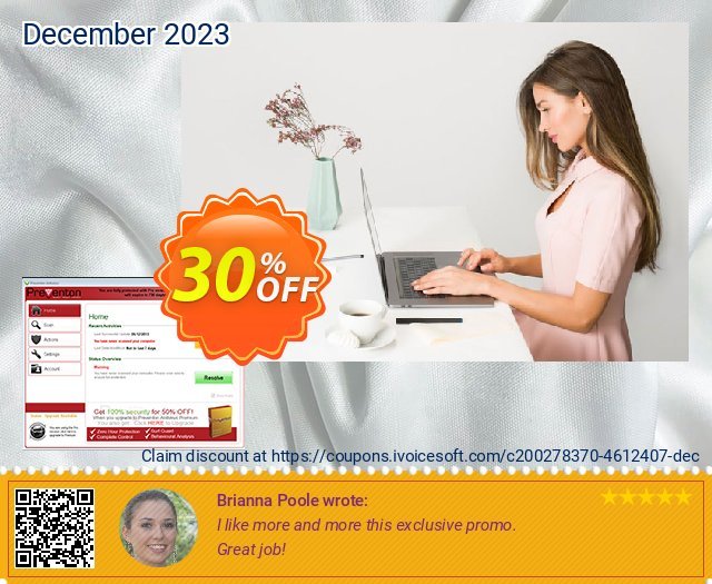Preventon Antivirus Pro unik deals Screenshot