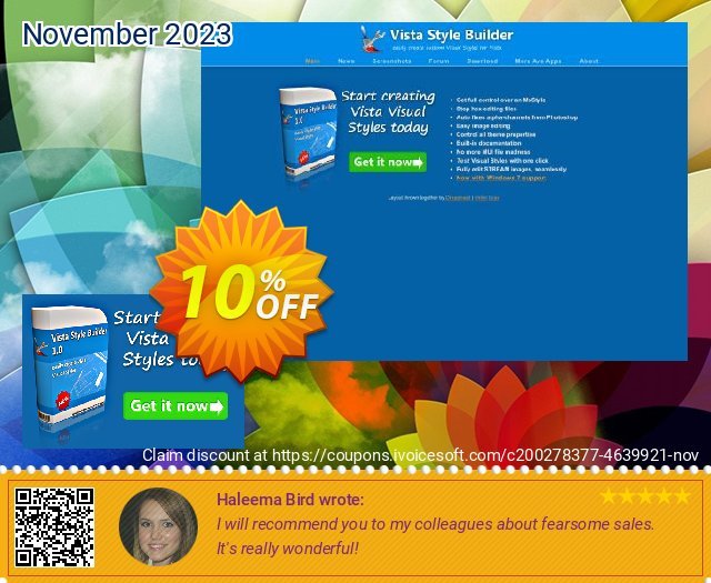 Windows Style Builder hebat penawaran sales Screenshot