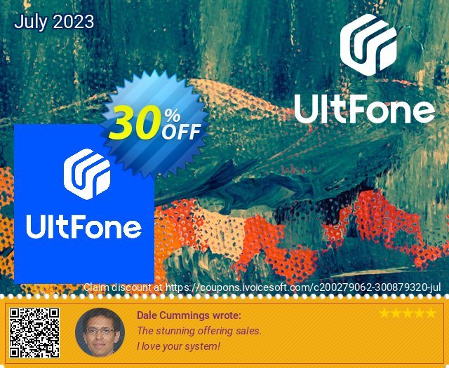 UltFone Data Recovery WinPE - 1 Year Subscription, 5 PCs discount 30% OFF, 2024 Women Day offering sales. Coupon code Data Recovery WinPE - 1 Year Subscription, 5 PCs