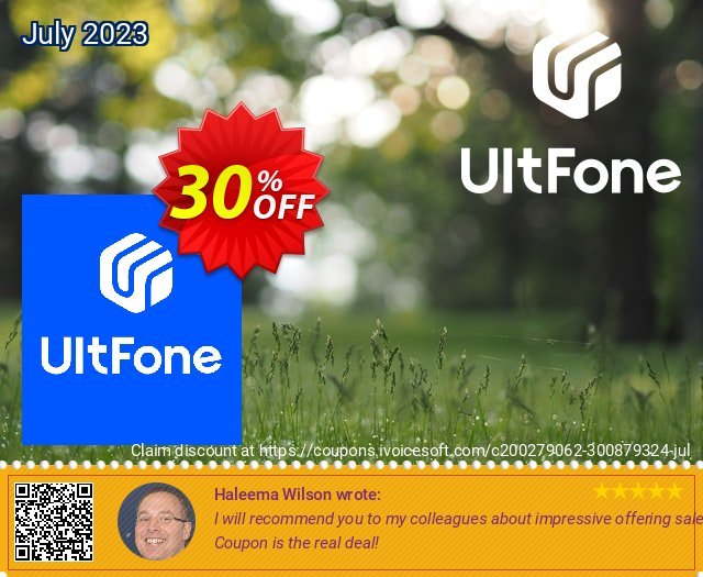 UltFone Windows System Repair - 1 Year Subscription, 1 PC 口が開きっ放し キャンペーン スクリーンショット