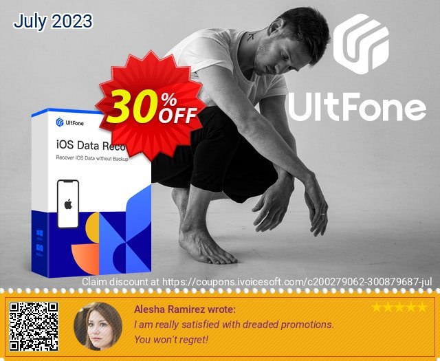 UltFone iOS Data Recovery for Mac - Lifetime/5 Devices discount 30% OFF, 2024 World Press Freedom Day discounts. Coupon code UltFone iOS Data Recovery for Mac - Lifetime/5 Devices