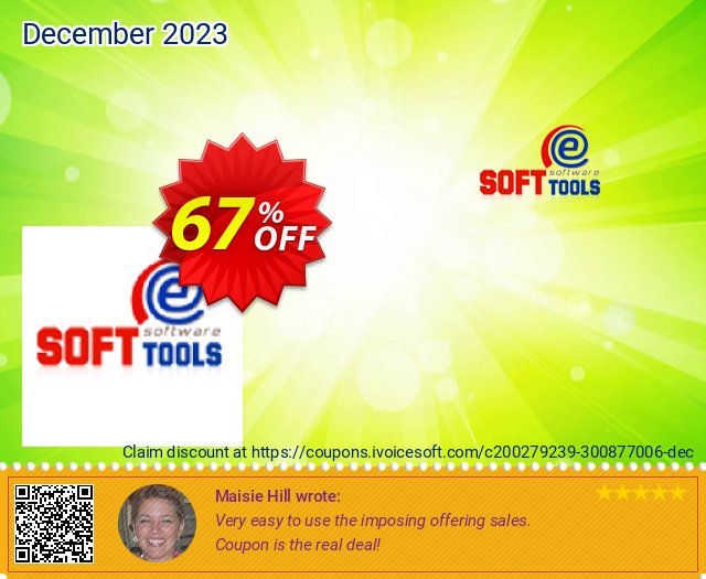 eSoftTools NSF to PST Converter discount 67% OFF, 2024 April Fools' Day promo. Coupon code eSoftTools NSF to PST Converter - Personal License