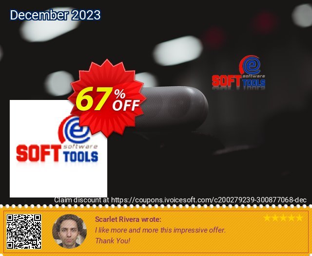eSoftTools PST Recovery Software exklusiv Promotionsangebot Bildschirmfoto