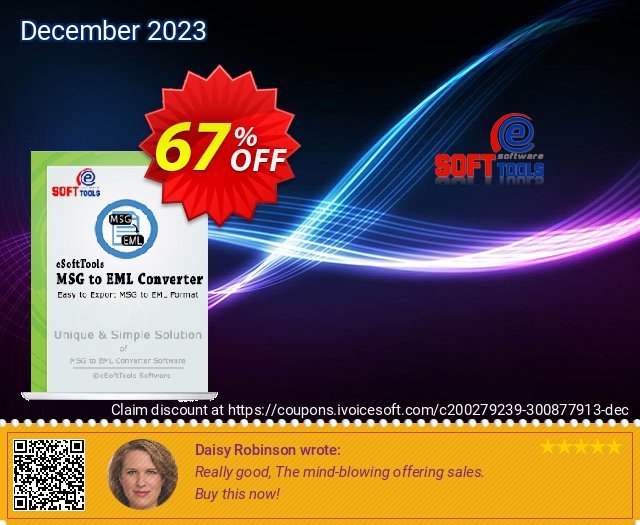eSoftTools MSG to EML Converter - Enterprise License fantastisch Sale Aktionen Bildschirmfoto