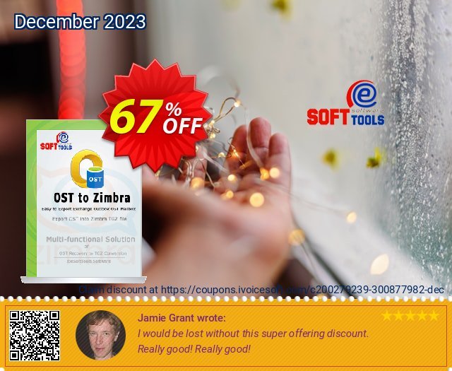 eSoftTools OST to Zimbra Converter - Corporate License discount 67% OFF, 2024 Easter Day offering sales. Coupon code eSoftTools OST to Zimbra Converter - Corporate License