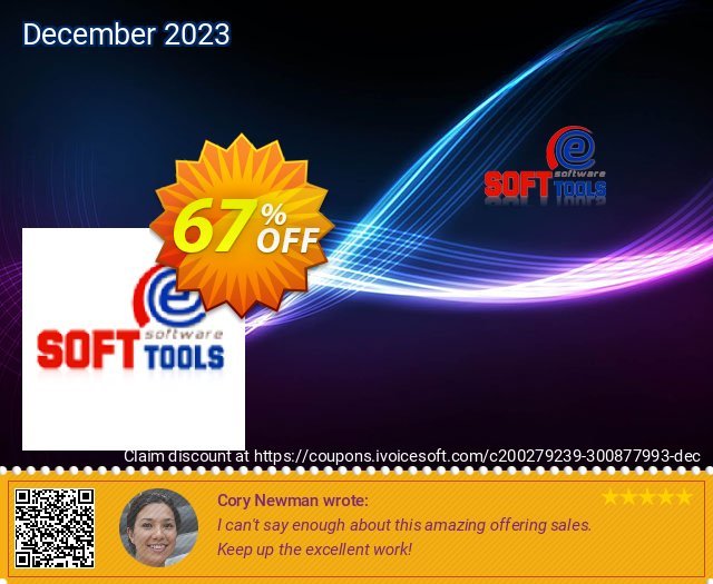 eSoftTools PST Recovery Software - Corporate License geniale Außendienst-Promotions Bildschirmfoto