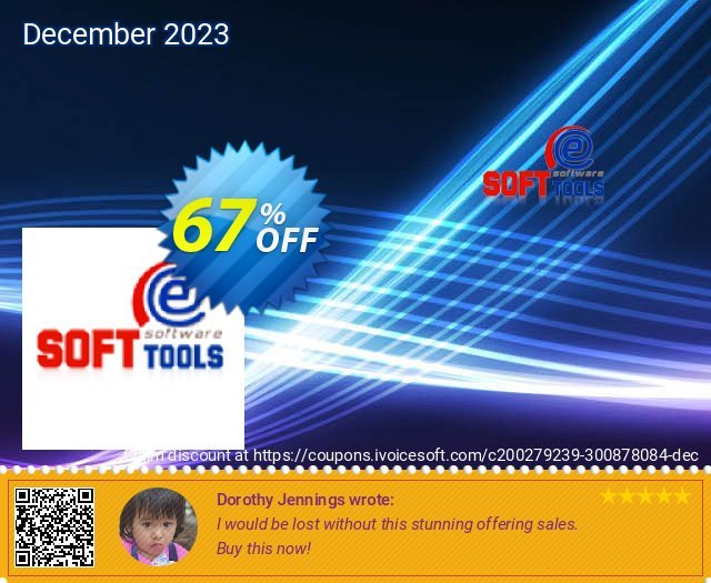 eSoftTools DBX to PST Converter - Technician License keren promo Screenshot