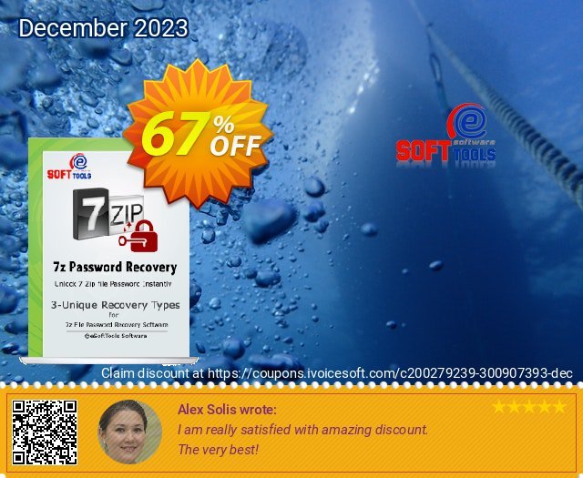 eSoftTools 7z Password Recovery - Corporate License teristimewa promosi Screenshot