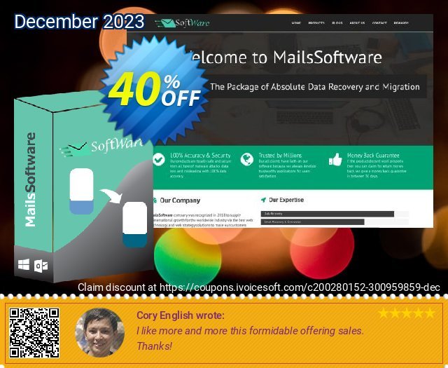 a2zMigrations for Thunderbird to Outlook genial Promotionsangebot Bildschirmfoto