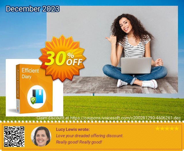 Efficient Diary Network aufregende Verkaufsförderung Bildschirmfoto