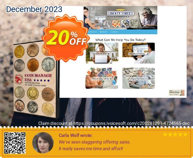 CoinManage USA discount 20% OFF, 2024 World Heritage Day offer. CoinManage USA (CD) Stunning discount code 2024