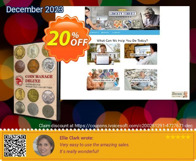 CoinManage Deluxe exklusiv Außendienst-Promotions Bildschirmfoto