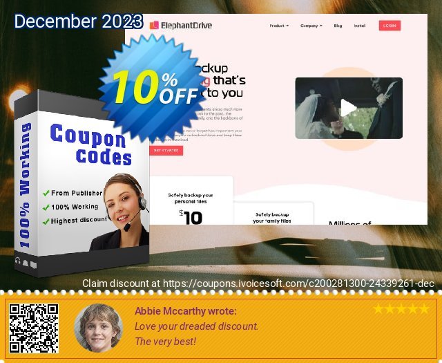 Cold Backup Subscription besten Verkaufsförderung Bildschirmfoto