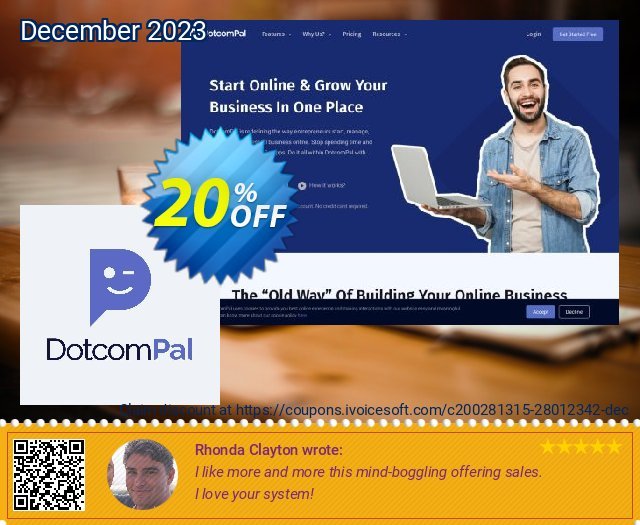 DotcomPal Start 5 Years  굉장한   프로모션  스크린 샷